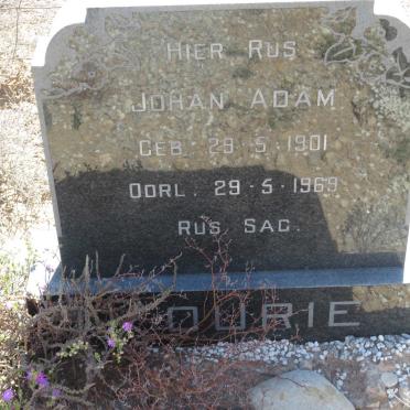 FOURIE Johan Adam 1901-1969