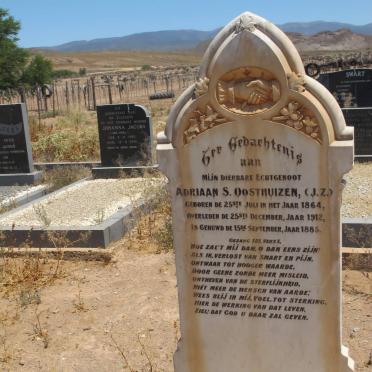 OOSTHUIZEN Adriaan S. 1864-1912