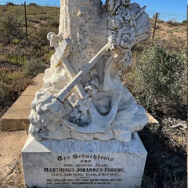 FOUCHE Marthinus Johannes 1893-1913 