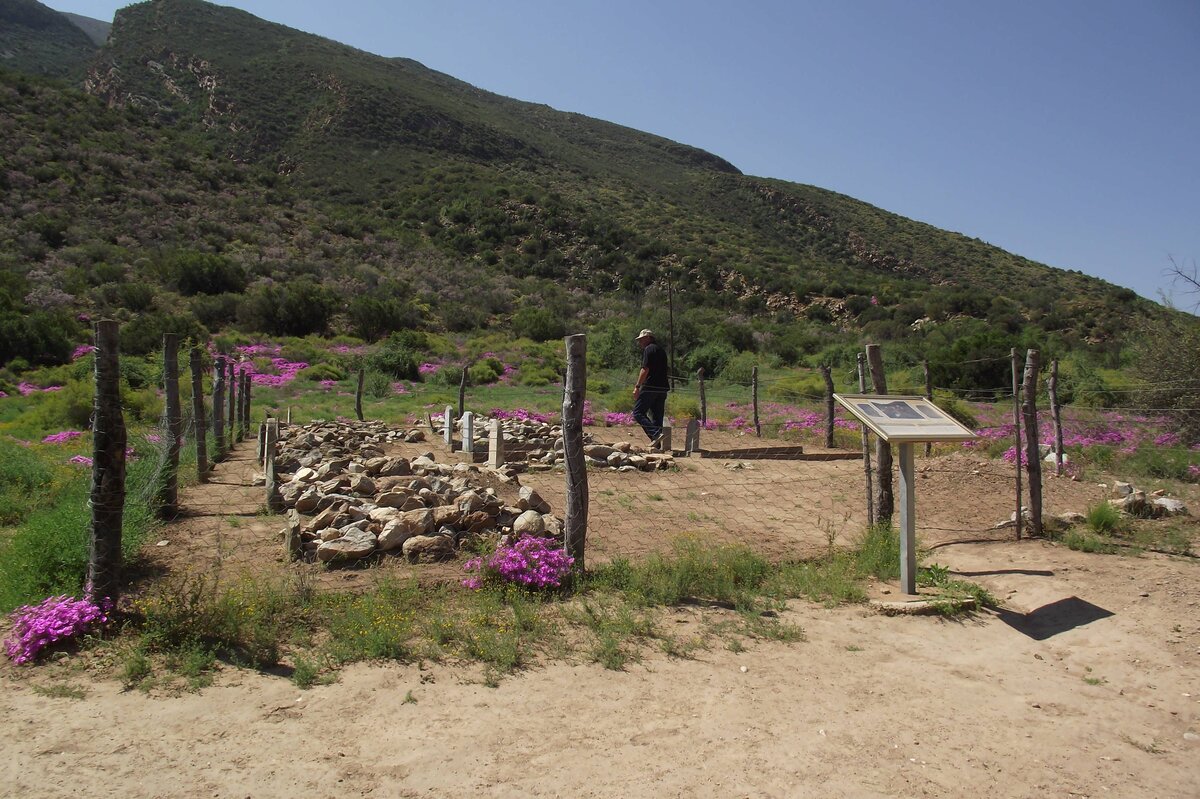 2. Entrance to the cemetery