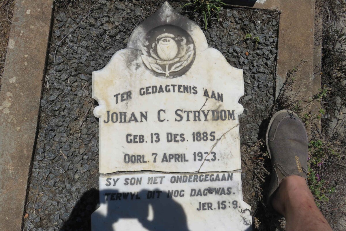 STRYDOM Johan C. 1885-1923