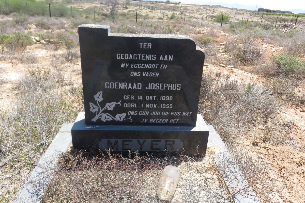 MEYER Coenraad Josephus 1890-1959