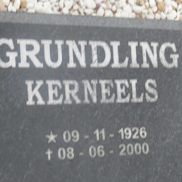 GRUNDLING Kerneels 1926-2000