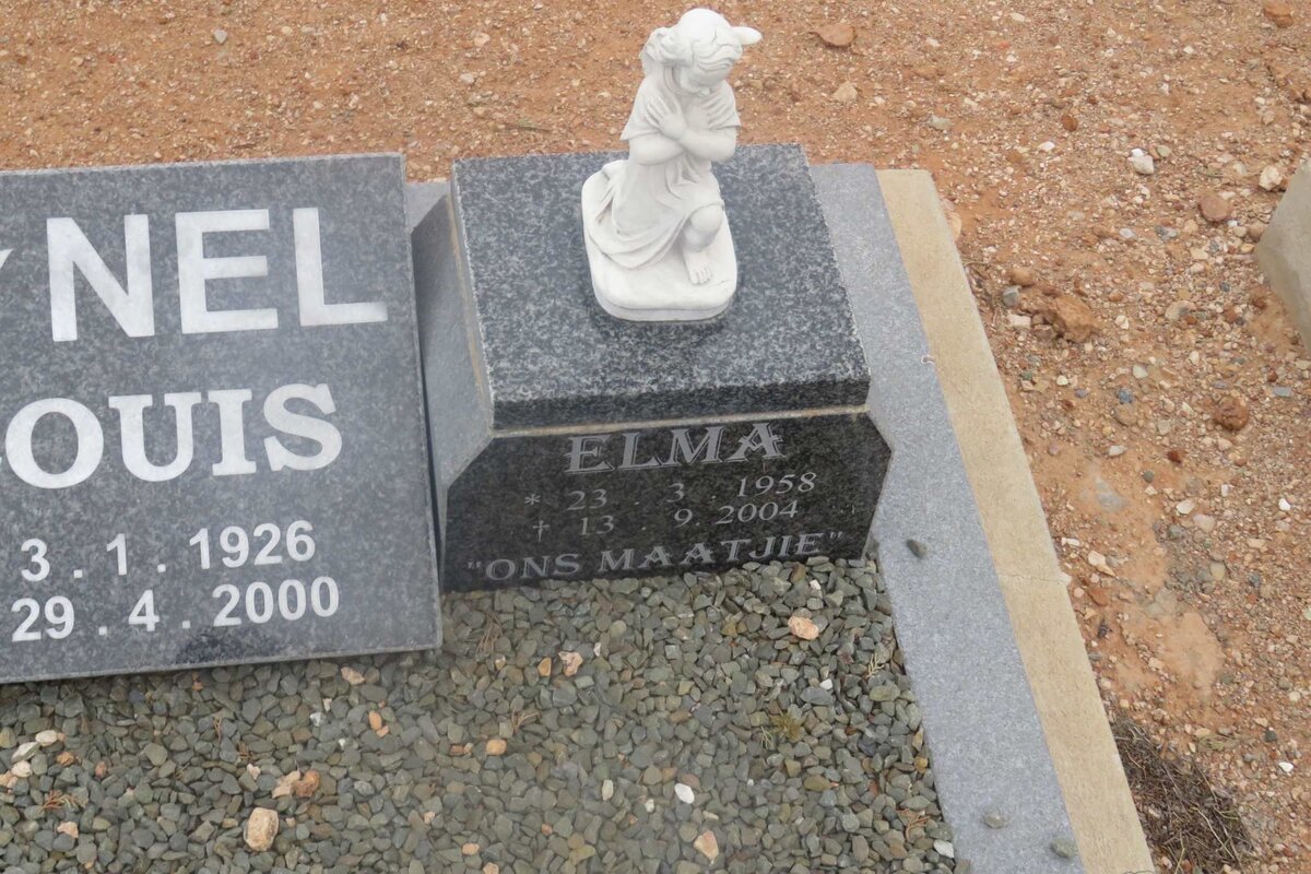 NEL Louis 1926-2000 :: ? Elma 1958-2004