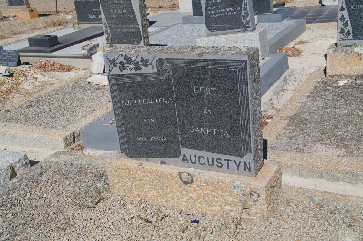 AUGUSTYN Gert &amp; Janetta
