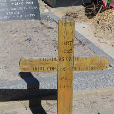 CAROLUS Nicholas  1925-1996