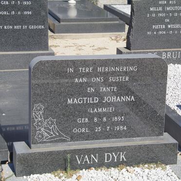 DYK Magtild Johanna, van 1895-1984
