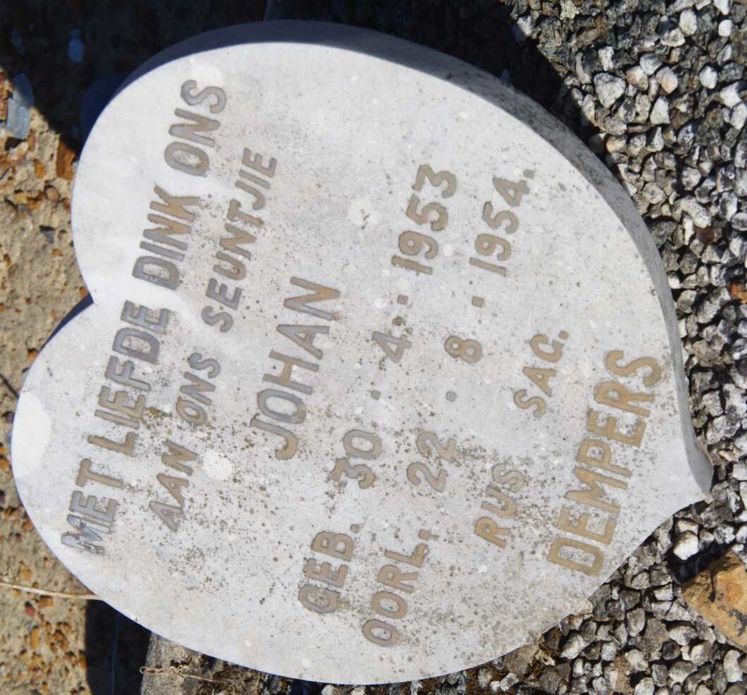 DEMPERS Johan -1953-1954