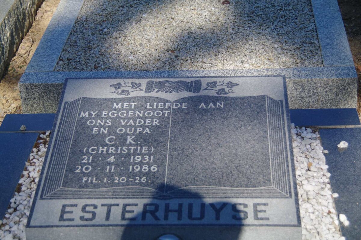 ESTERHUYSE C.K. 1931-1986