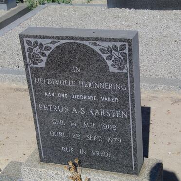 KARSTEN Petrus A.S. 1902-1979
