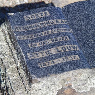 LOUW Attie 1874-1937