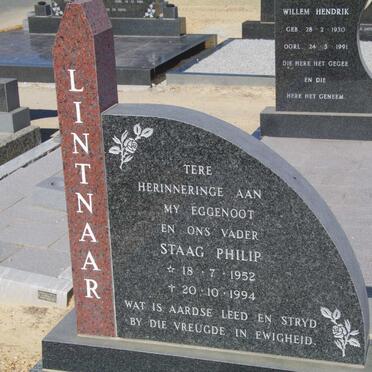 LINTNAAR Staag Philip 1952-1994