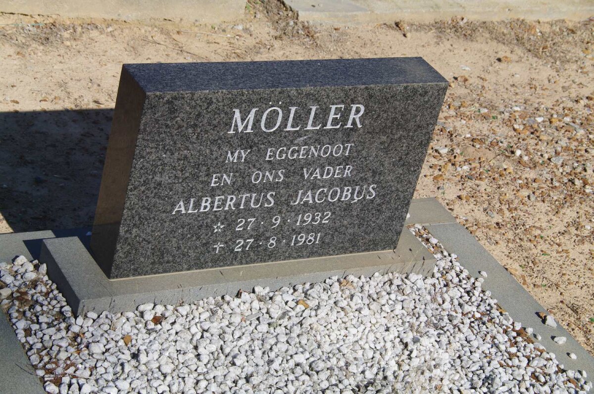 MOLLER Albertus Jacobus 1932-1981