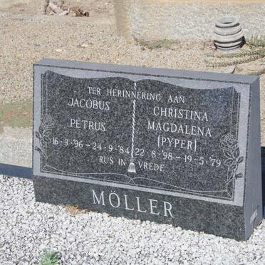 MOLLER Jacobus Petrus 1896-1984 &amp; Christina Magdalena PYPER 1898-1979