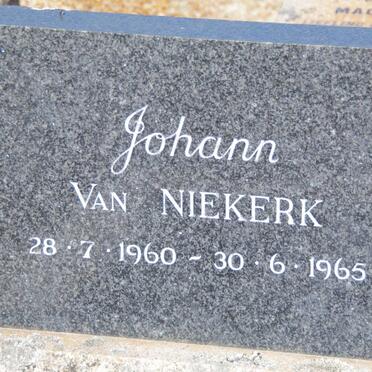 NIEKERK Johann, van 1960-1965