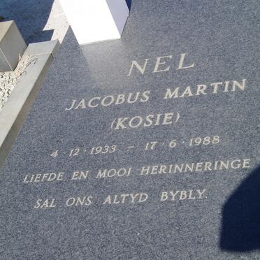 NEL Jacobus Martin 1933-1988