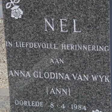 NEL Anna Glodina Van Wyk  -1984