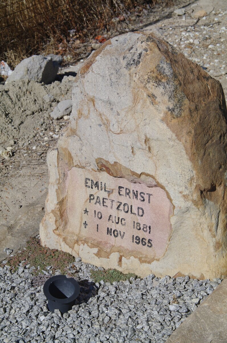 PAETZOLD Emil Ernst 1881-1965 :: PAETZOLD Ernst Wilhelm 1918-2001