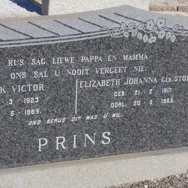 PRINS Lodewyk Victor 1923-1969 &amp; Elizabeth Johanna STODART 1917-1969 :: PRINS Lodewyk Philip 1949-1969 
