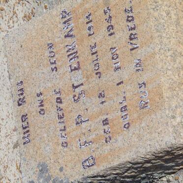 STEENKAMP B.F.P. 1914-1945 