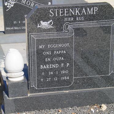 STEENKAMP Barend F.P. 1910-1984