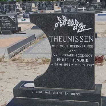 THEUNISSEN Philip Hendrik 1932-1987