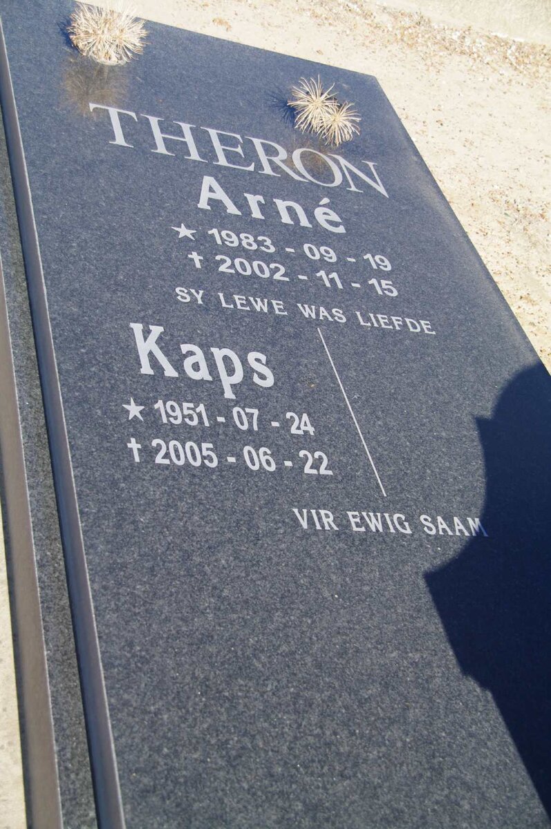 THERON Kaps 1951-2005 :: THERON Arne 1983-2002 