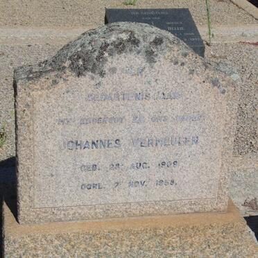 VERMEULEN Johannes 1909-1958