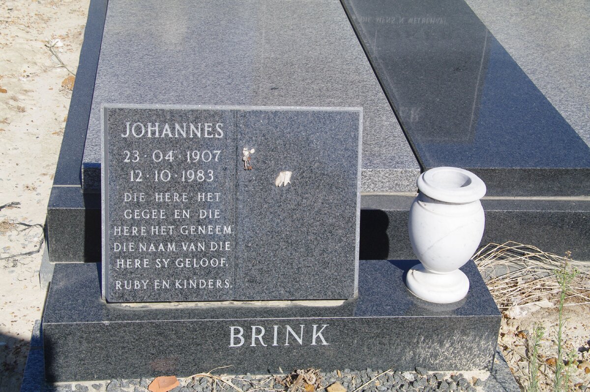 BRINK Johannes 1907-1983