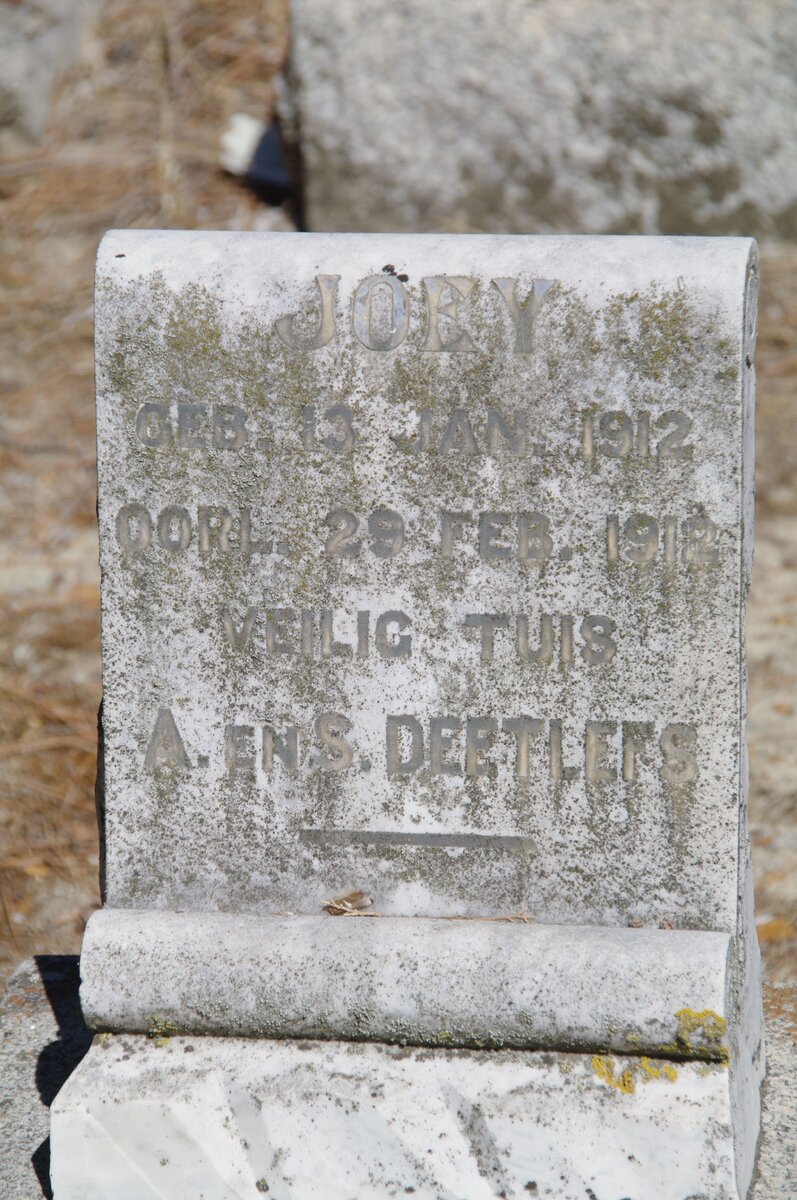 DEETLEFS Joey 1912-1912