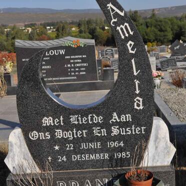 BRAND Amelia 1964-1985