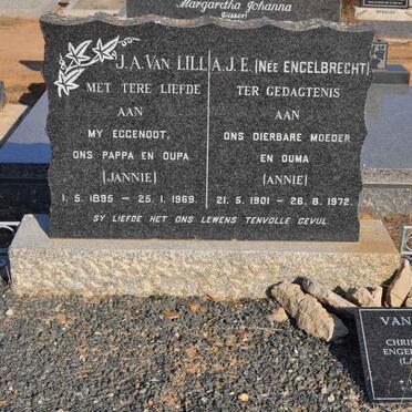LILL J.A., van 1895-1969 &amp; A.J.E. ENGELBRECHT 1901-1972 :: VAN LILL Christiaan Engelbrecht 1927-2007