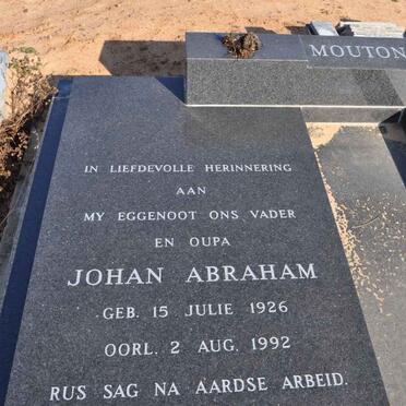 MOUTON Johan Abraham 1926-1992 & A.C.E. FRANKEN 1925-2011 _1