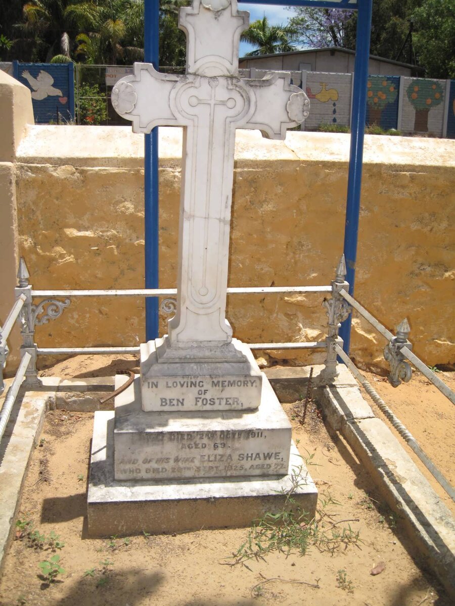 FOSTER Ben -1911 &amp; Eliza SHAWE -1925