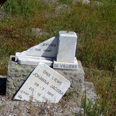 VILLIERS Johanna Jacoba, de 1915-1915