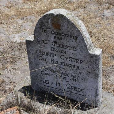 CYSTER Theunis 1941-1961