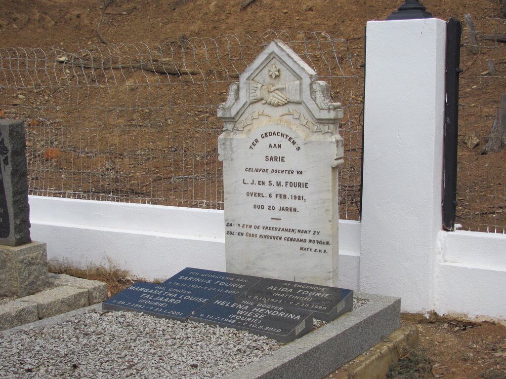FOURIE Sarie -1921