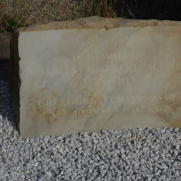 JACKSON Charles Frost Duke 1928-2017