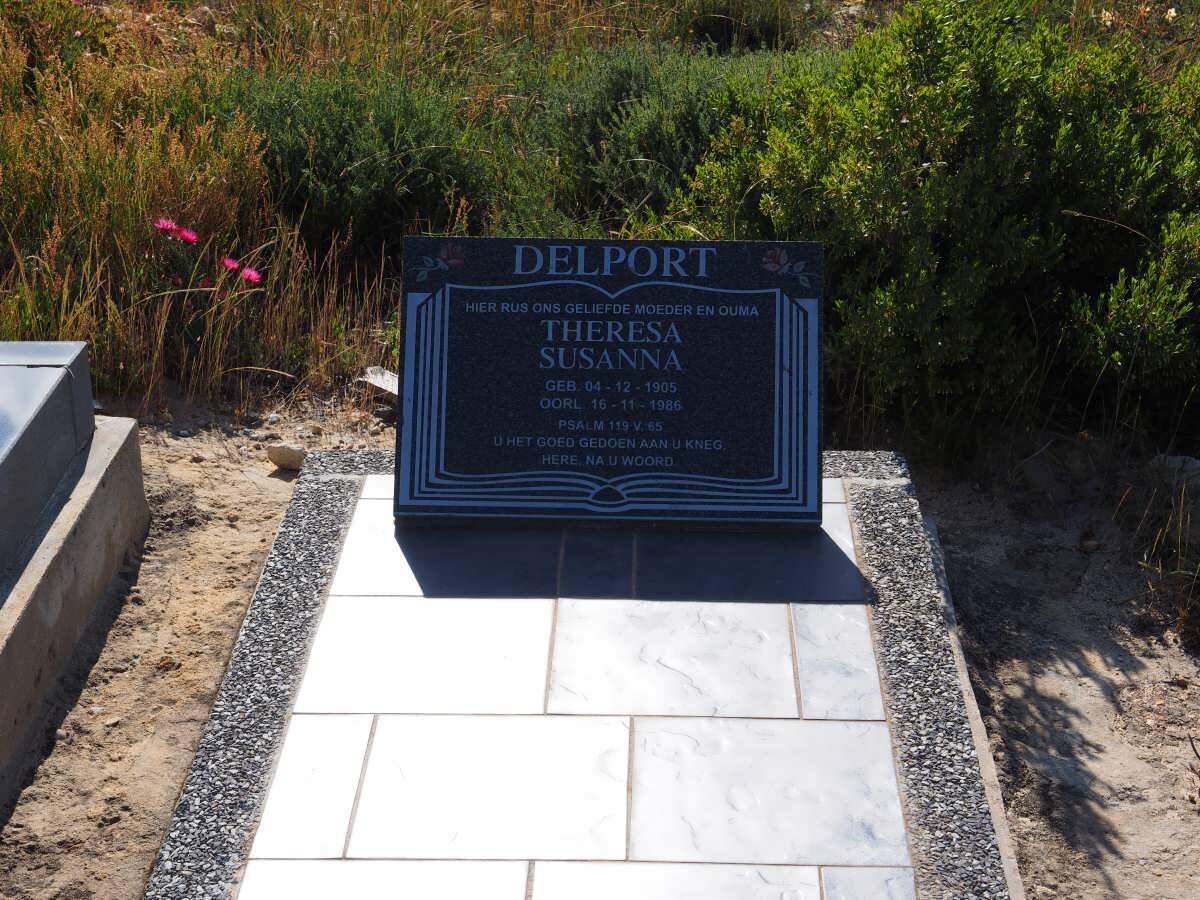 DELPORT Theresa Susanna 1905-1986