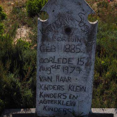 FORTUIN Katherina Susanna 1885-1979