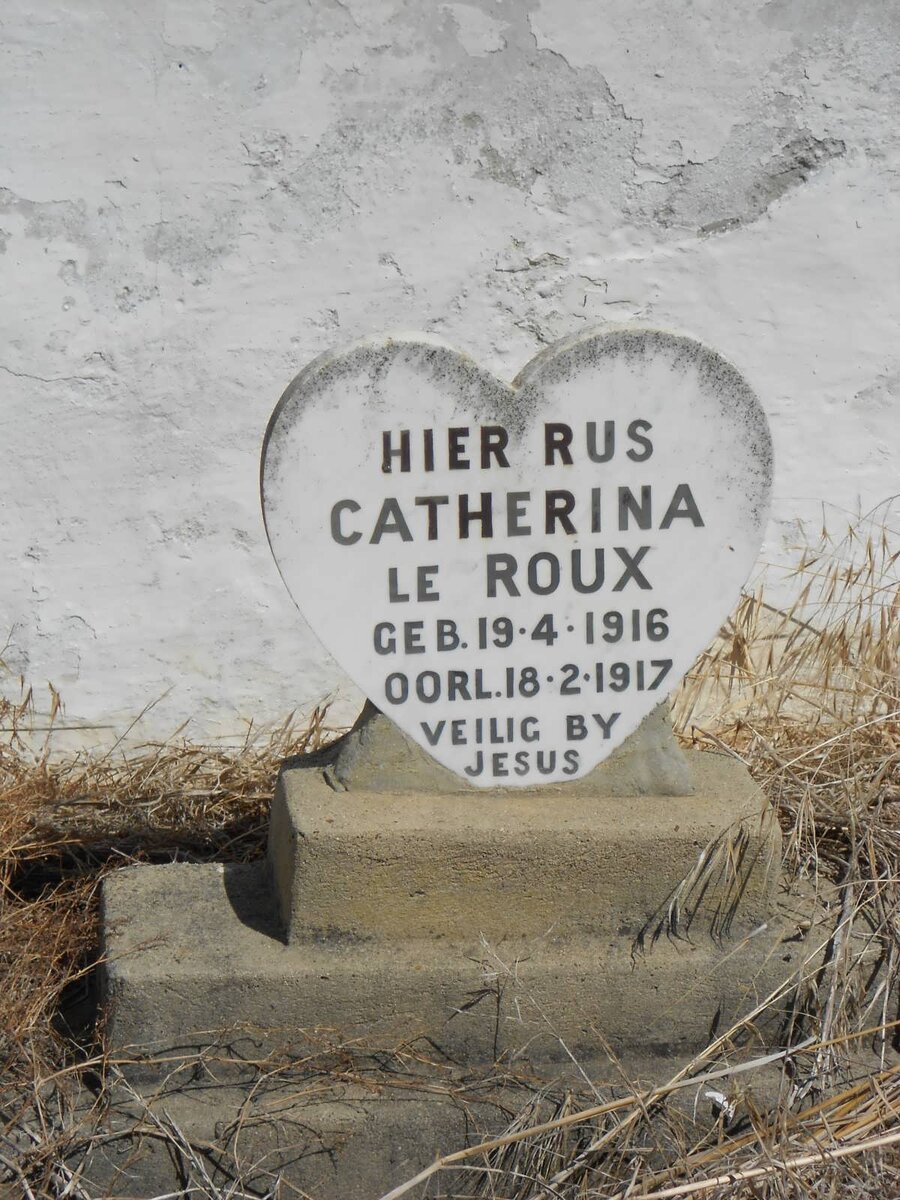 ROUX Catherina, le 1916-1917