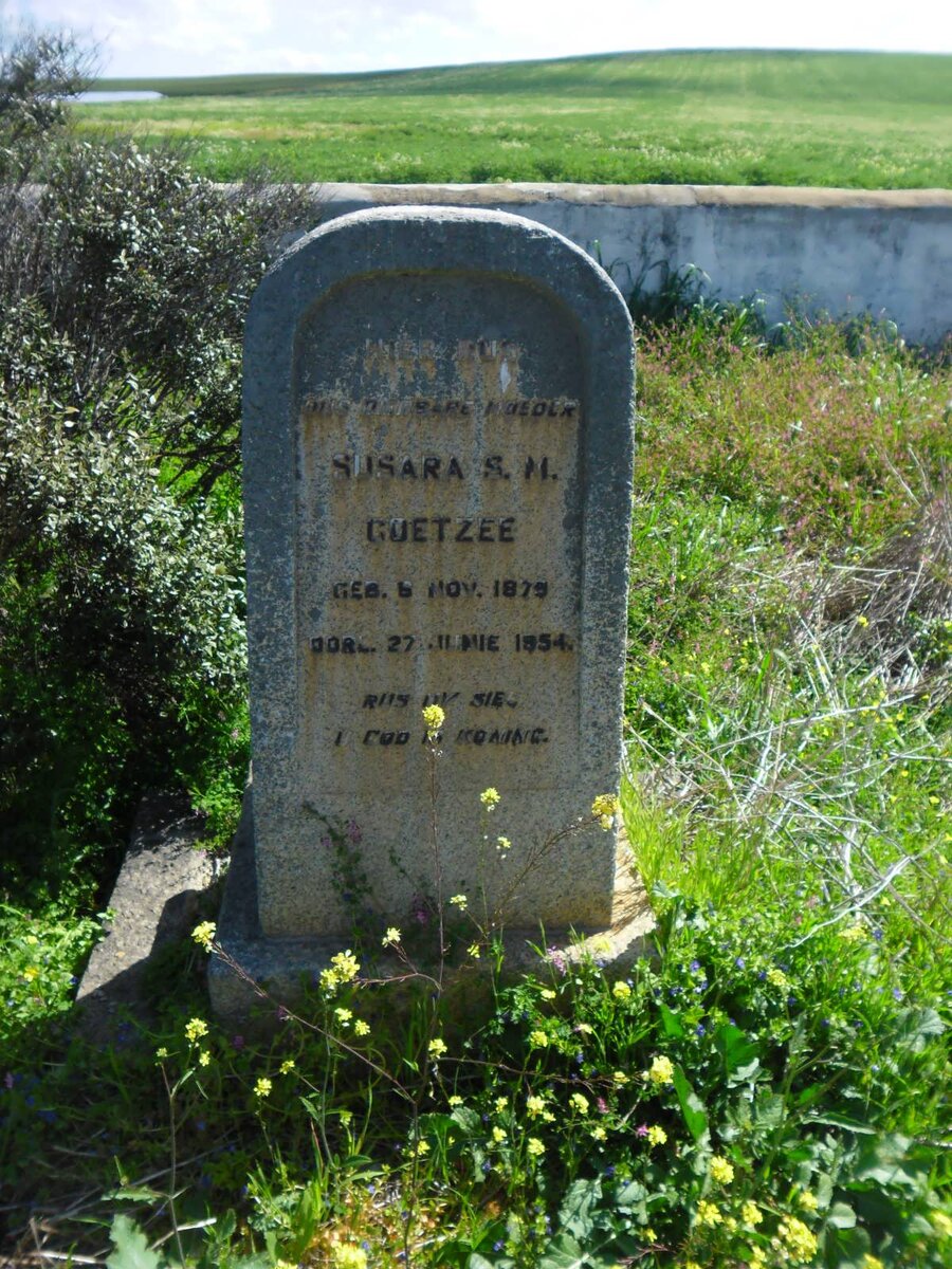 COETZEE Susara S.M. 1879-1954