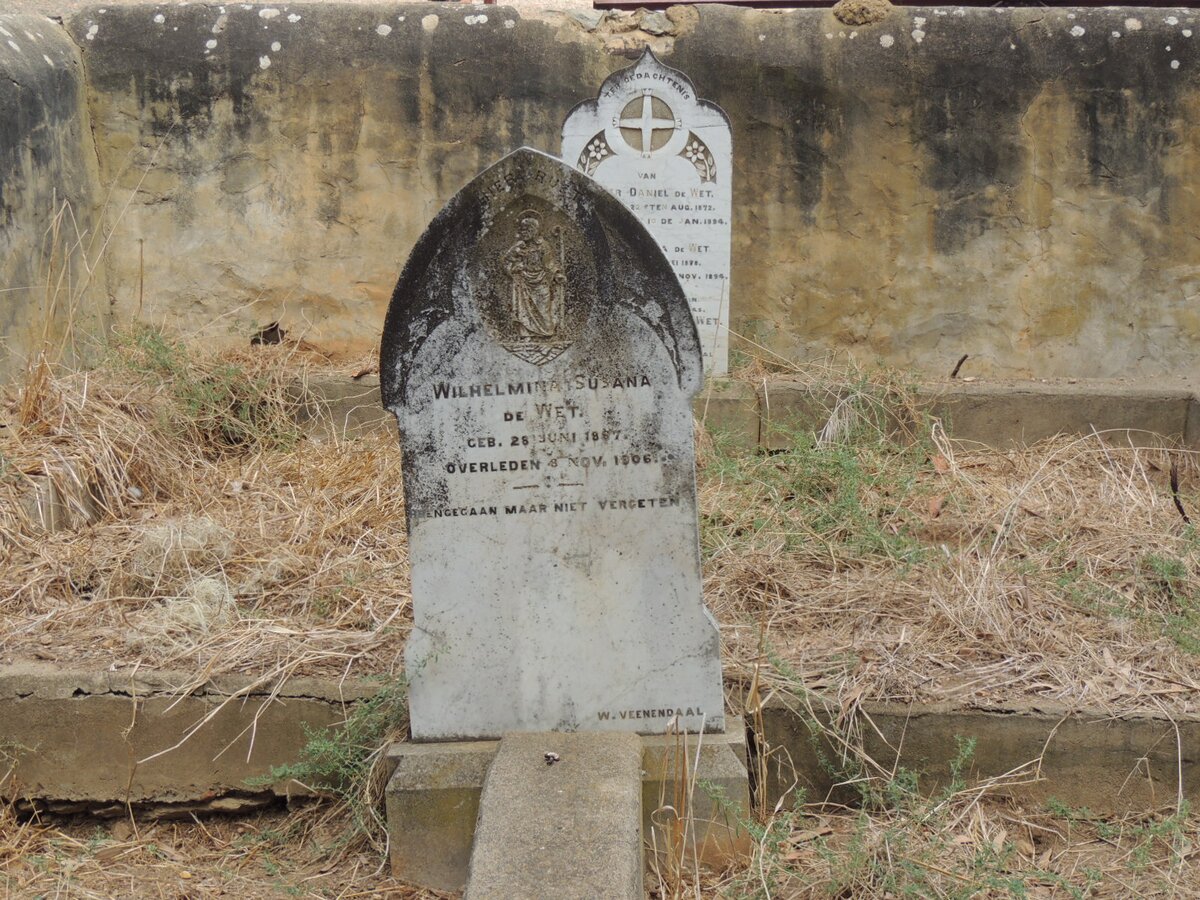 WET Wilhelmina Susana, de 1867-1906
