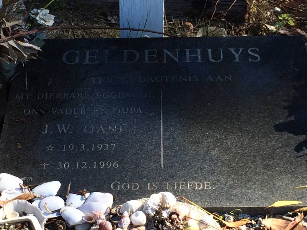 GELDENHUYS J.W. 1937-1996