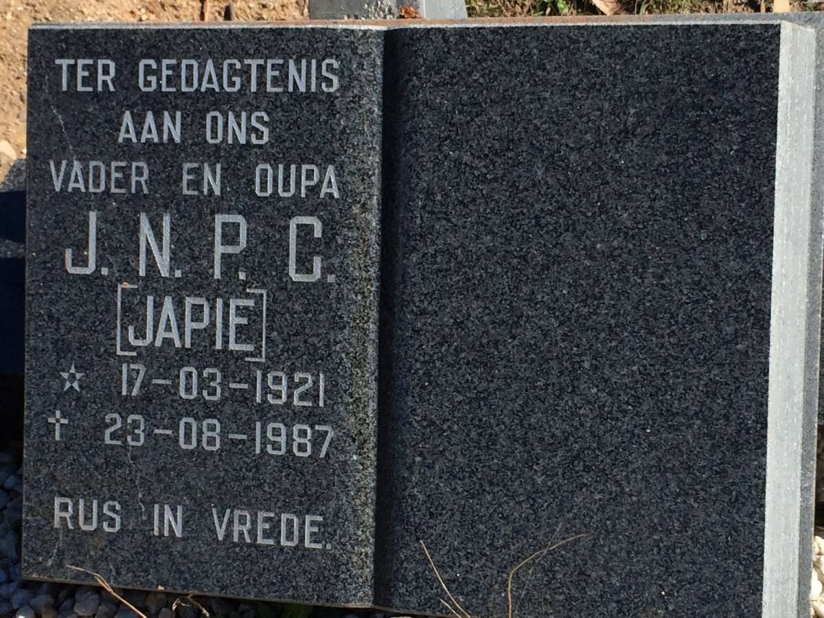 ? J.N.P.C. 1921-1987