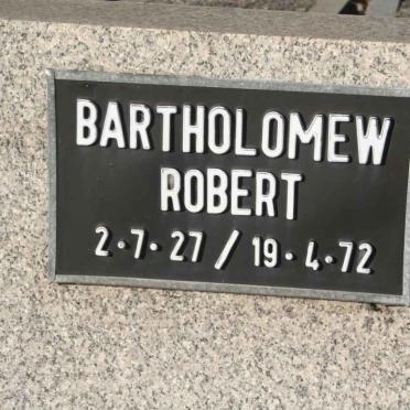 BARTHOLOMEW Robert 1927-1972