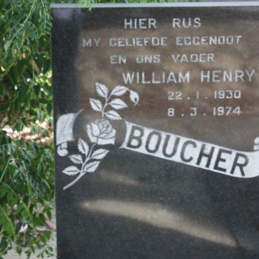 BOUCHER William Henry 1930-1974