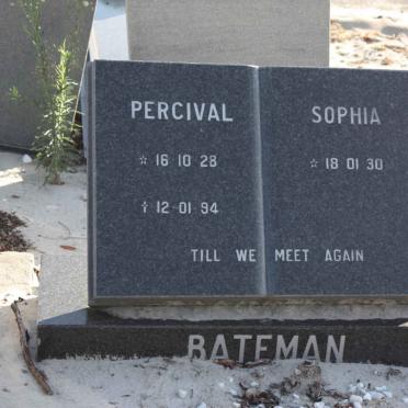 BATEMAN Percival 1928-1994 &amp; Sophia 1930-