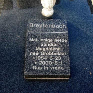BREYTENBACH Magdalena nee GROBBELAAR 1954-2000
