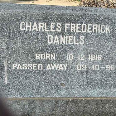 DANIELS Charles Frederick 1916-1996